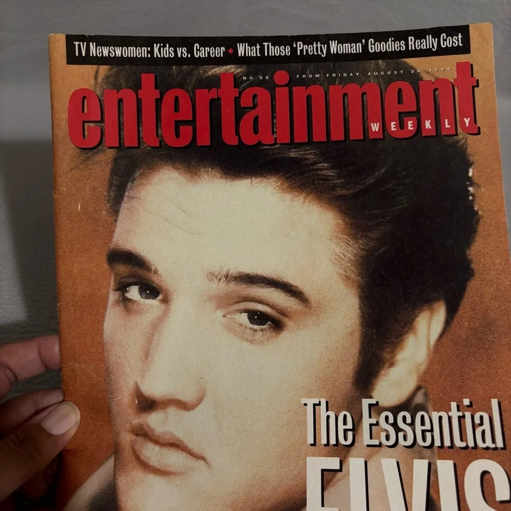 Four Vintage Entertainment Weekly Magazine Collection from the 1990’s